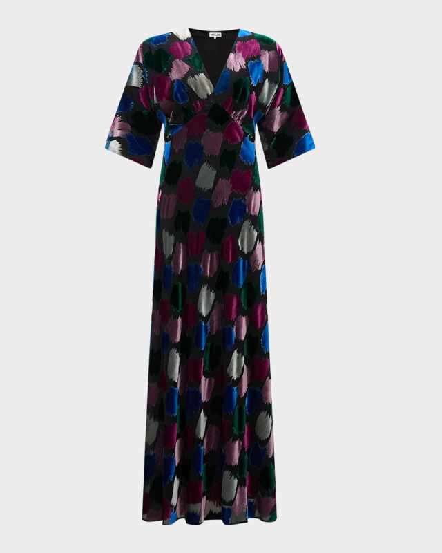Miri Velvet Empire Gown